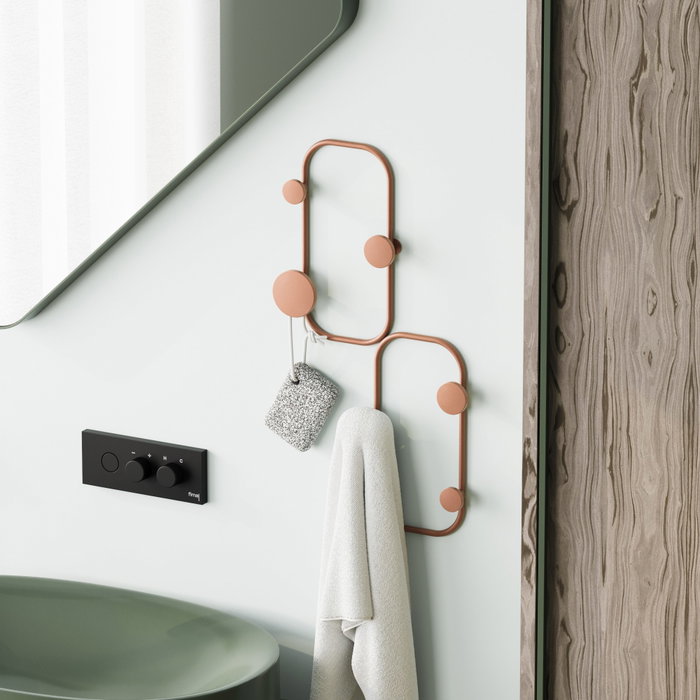 Wallity Ladybug-C Gancho de pared metálico Cobre Wallity Ladybug-C Gancho de pared metálico Cobre